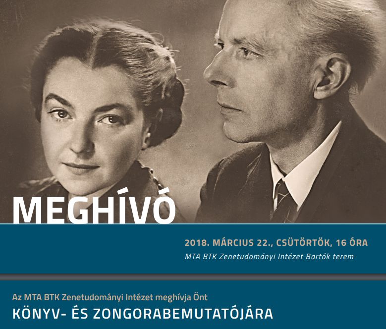 Két új Bartók-kiadvány bemutatója a Zenetudományi Intézetben