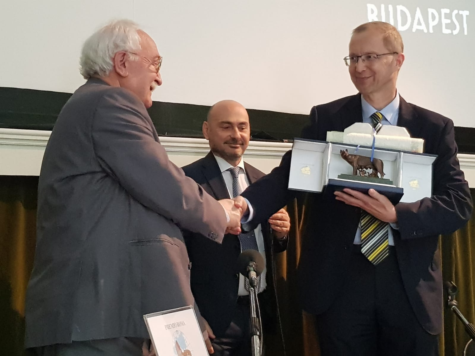 Molnár Antal átvette a Premio Roma 2019. évi díját