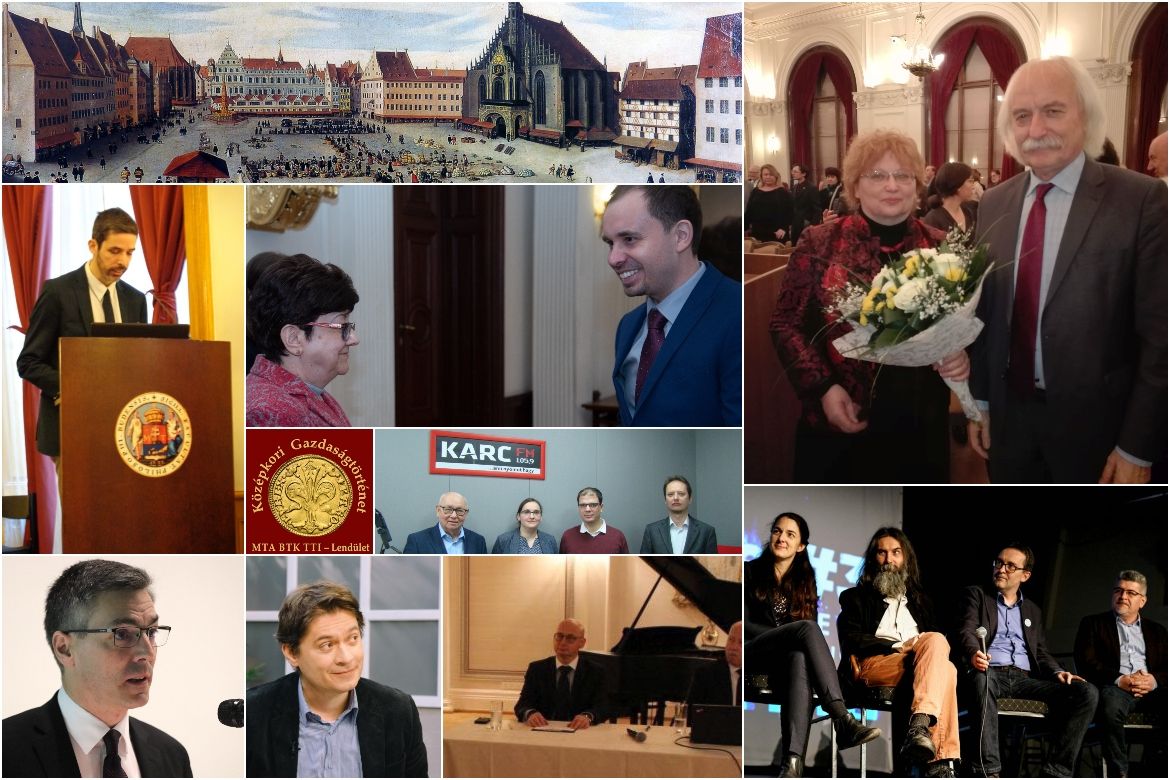 Hazai és külföldi előadások, Hungarika-kutatások, díjak és eredmények – a Történettudományi Intézet hírei
